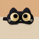 3d cat eye sleeping mask: open