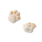 1 pair cat paw silicone corner protector: beige and yellow *2