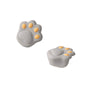 1 pair cat paw silicone corner protector: grey and yellow *2
