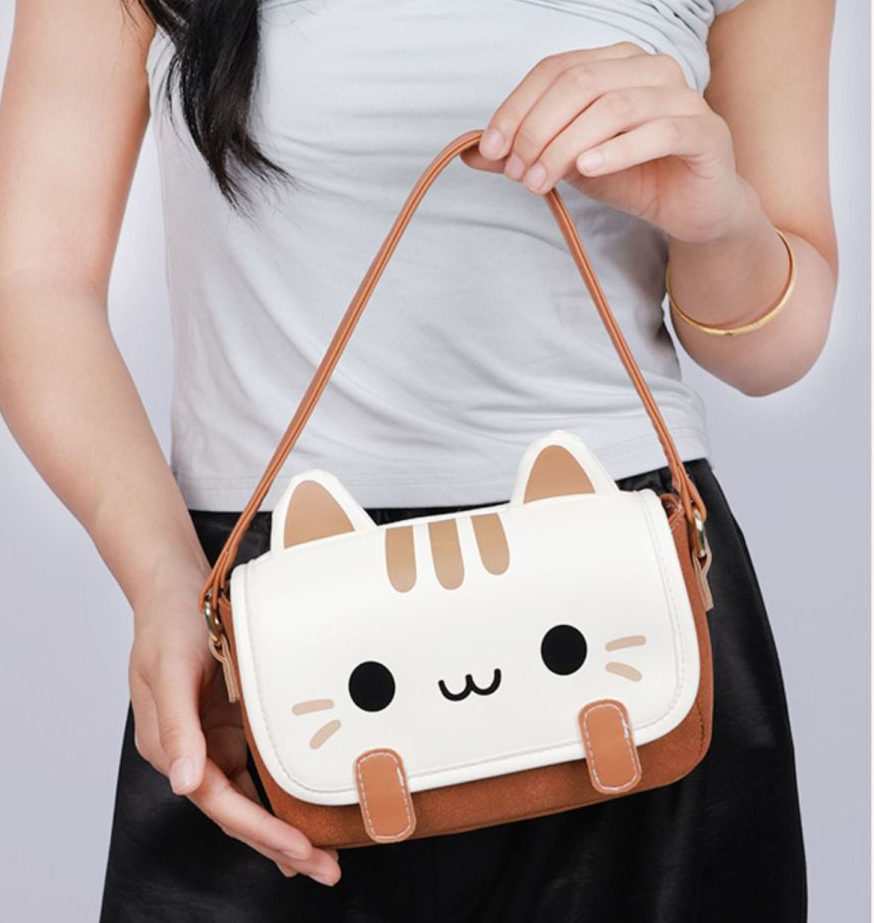 cute handbag on the hand
