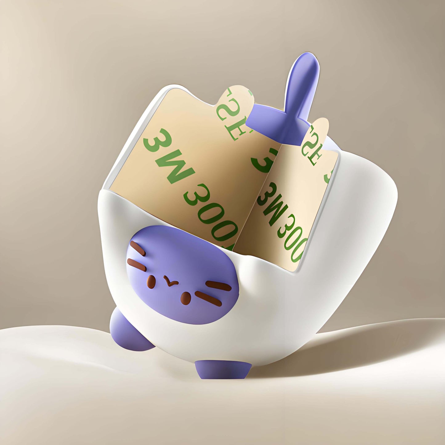 3M self-sticky inside